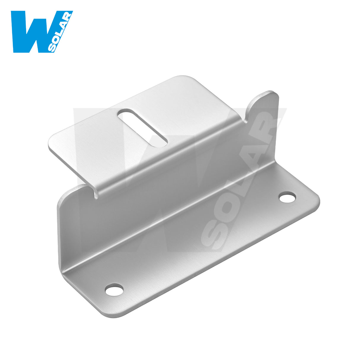 W SOLAR Z-Brackets for Solar Panels | Heavy-Duty Aluminum Mounting Brackets with Screws