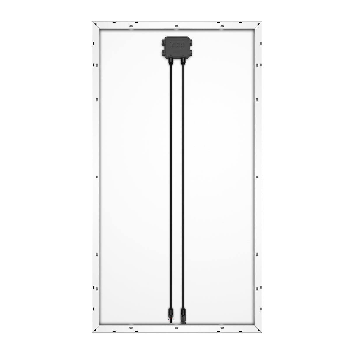 W SOLAR 100 Watt 12 Volt Monocrystalline Solar Panel | 25-Year Warranty