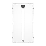 W SOLAR 100 Watt 12 Volt Monocrystalline Solar Panel | 25-Year Warranty