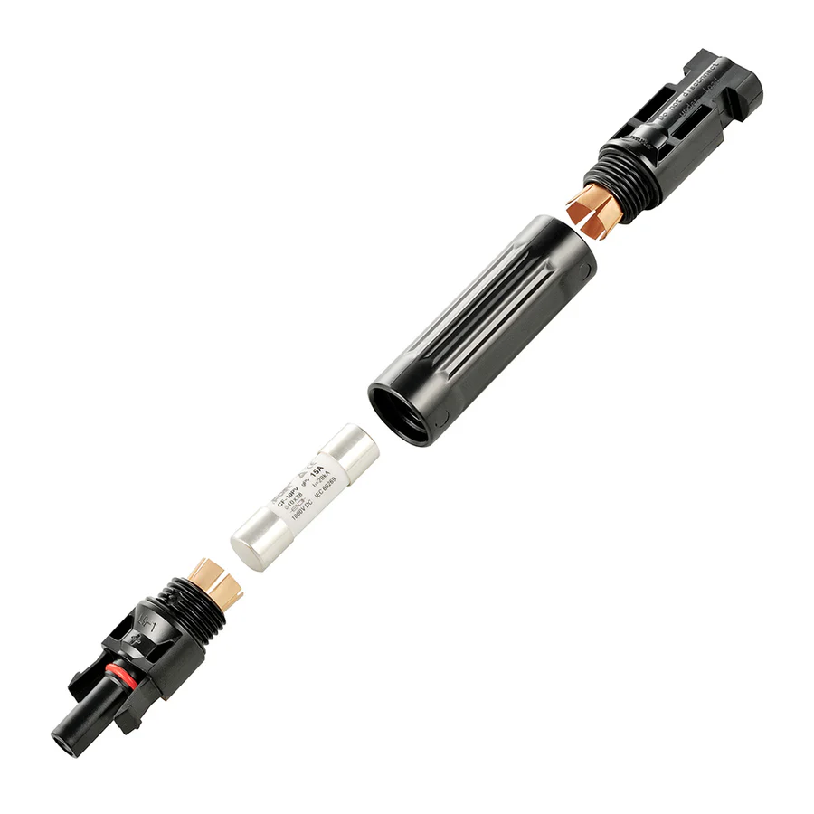 W Solar Inline Fuse Holder | Waterproof Replacement Inline Fuse Holder | Choose Amp: 10A, 15A, 20A, 30A