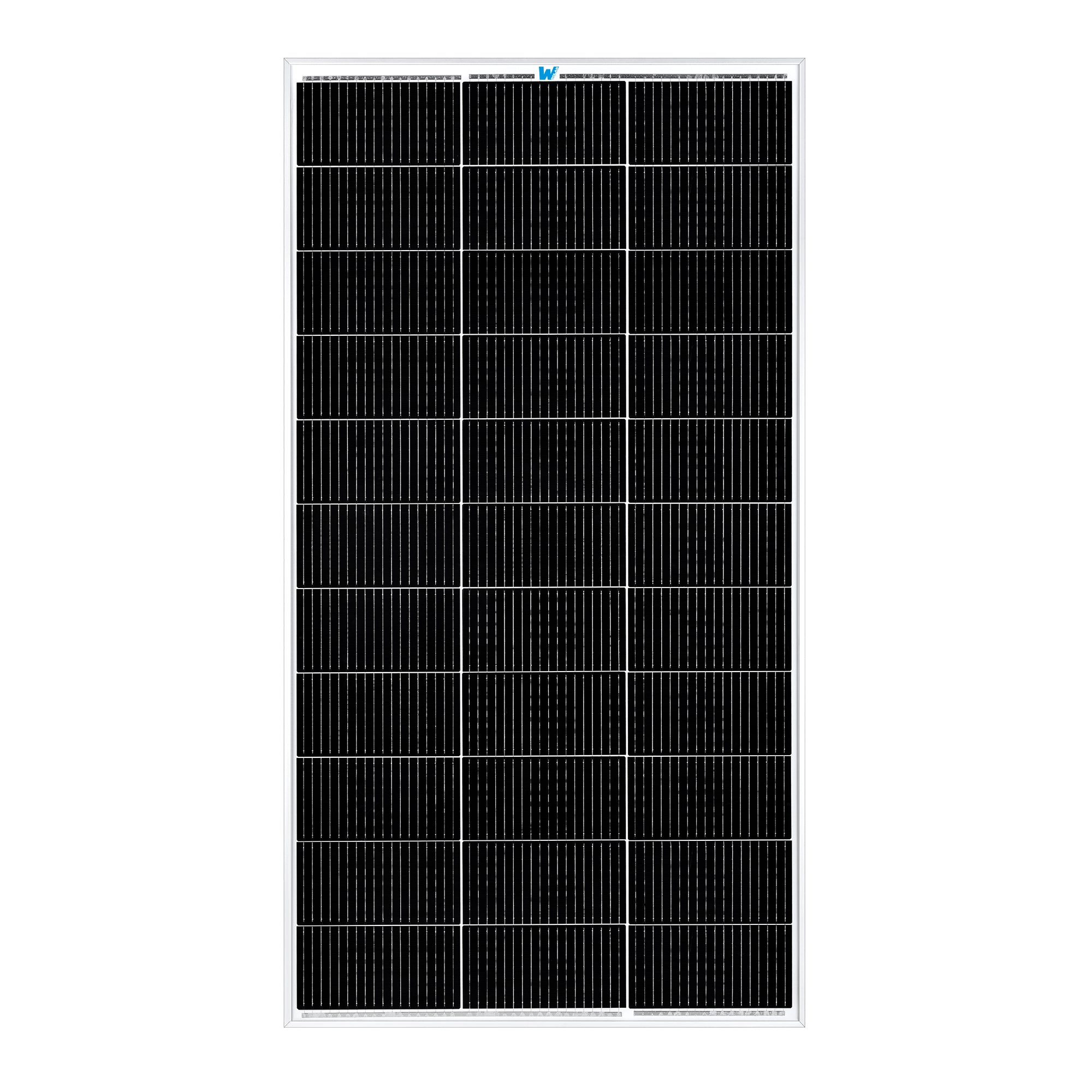 W SOLAR 150 Watt 12 Volt Monocrystalline Solar Panel | 25-Year Warranty
